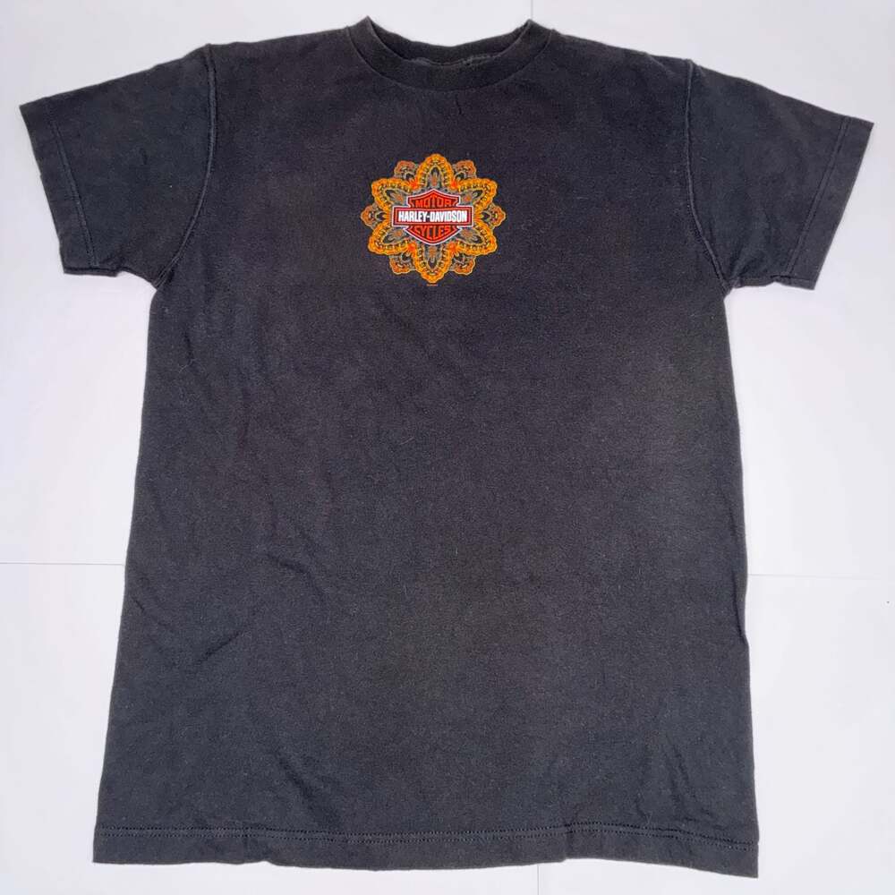 Harley-Davidson Vintage Women Ft. Lauderdale Mandala Graphic T-Shirt S